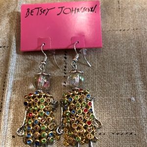 Betsey Johnson earrings